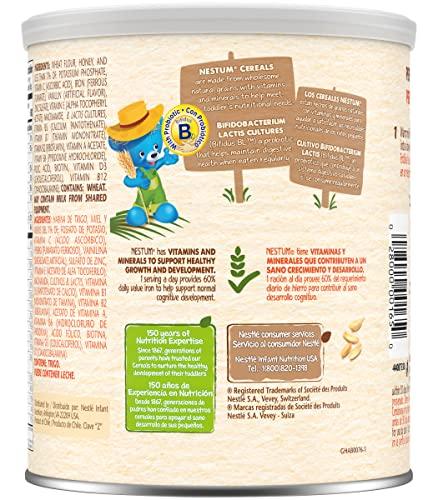 Gerber Nestle Nestum Cereal, Wheat and Honey, 10.5-Ounce Container (Pack of 6)