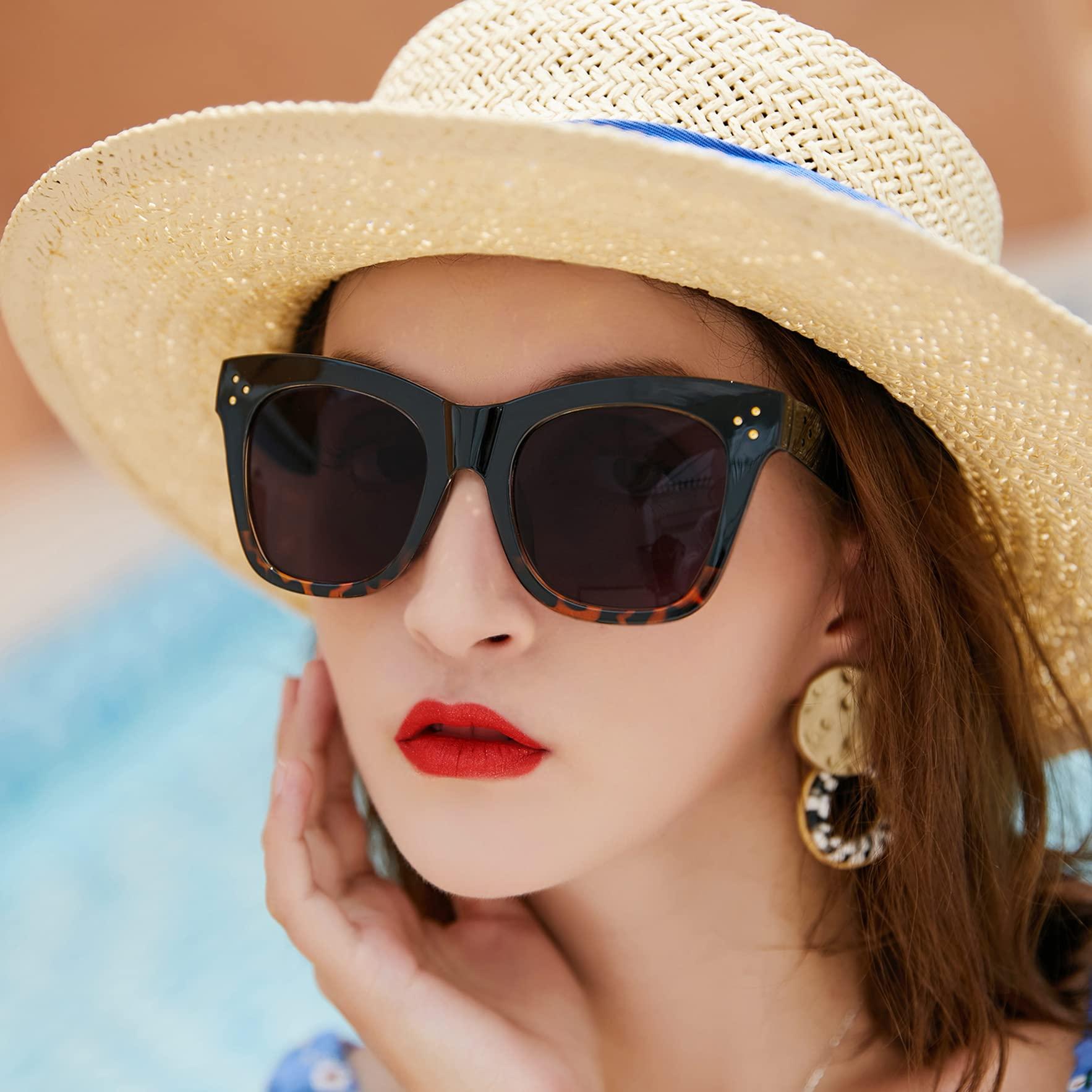 WEMOOTANTS WEMOOTANTS Oversized Reading Sunglasses Women 3.0 Cat Eye Reading Glasses UV Protection Stylish 1.0 1.25 1.5 1.75 2.0 2.25 2.5 2.75 3.0 Brown Leopard 3.00