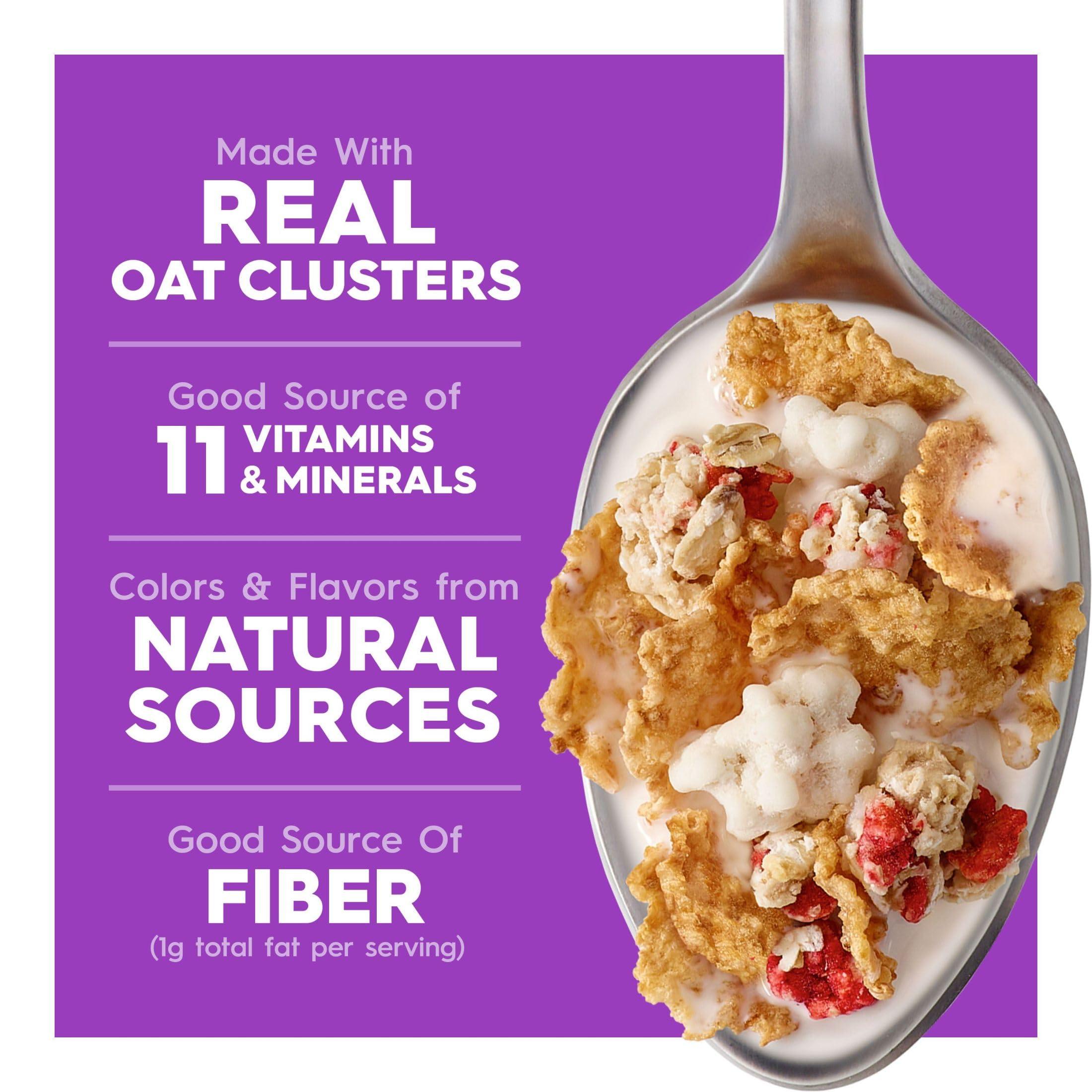 Special K Cereal Kellogg's Special K Breakfast Cereal, Family Breakfast, Fiber Cereal, Giant Size, Fruit and Yogurt, 22oz Box (1 Box)