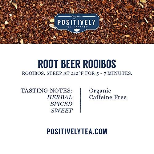 Organic Positively Tea Company Organic Positively Tea Company, Root Beer Rooibos Tea, Loose Leaf, 16 Ounce