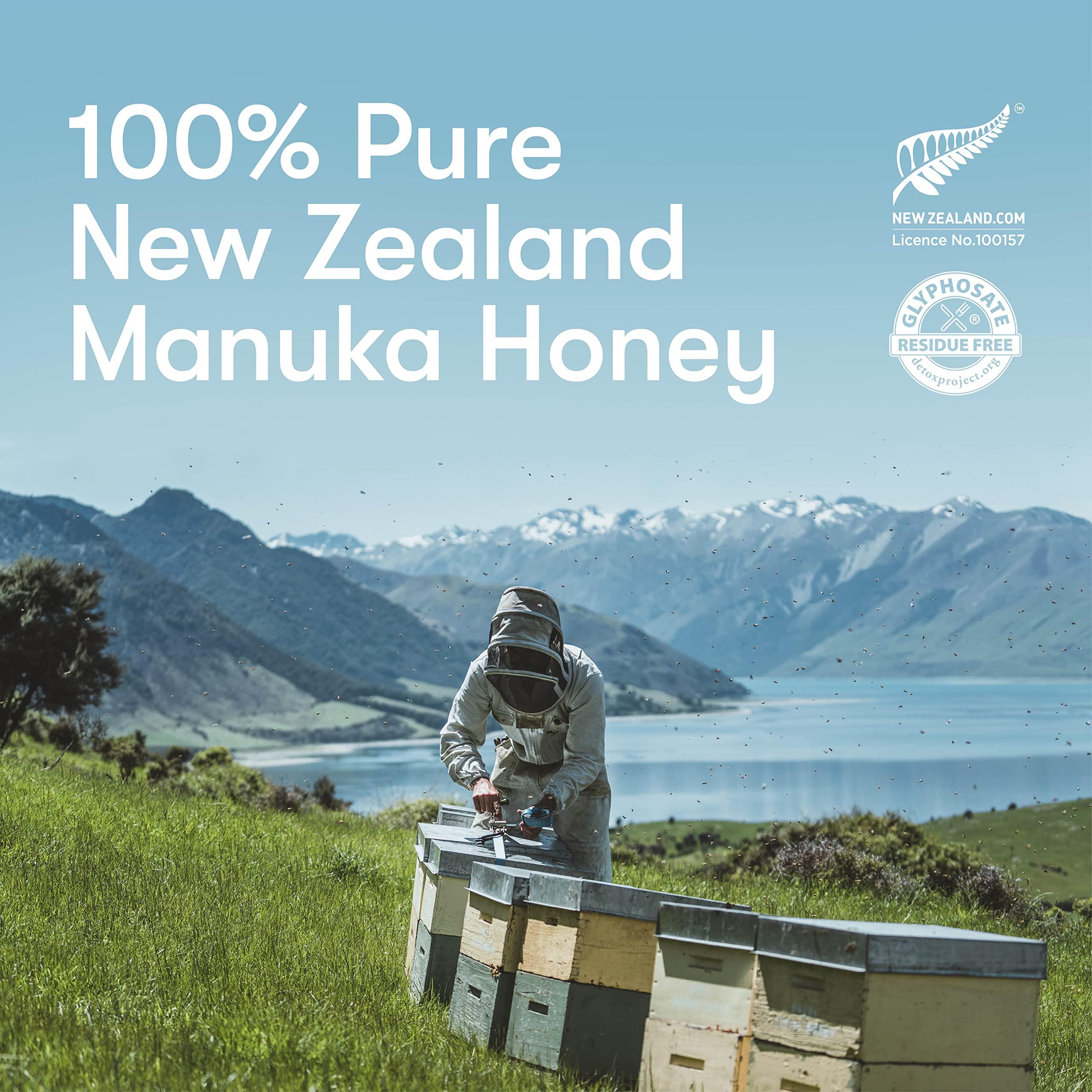 NEW ZEALAND HONEY CO New Zealand Honey Co. Raw Manuka Honey UMF 28+ | MGO 1450+ 4.4 oz & UMF 26+ | MGO 1282+ 4.4 oz