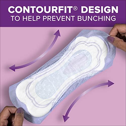 Poise Poise Incontinence Pads & Postpartum Incontinence Pads, 5 Drop Maximum Absorbency, Regular Length, 48 Count, Packaging May Vary