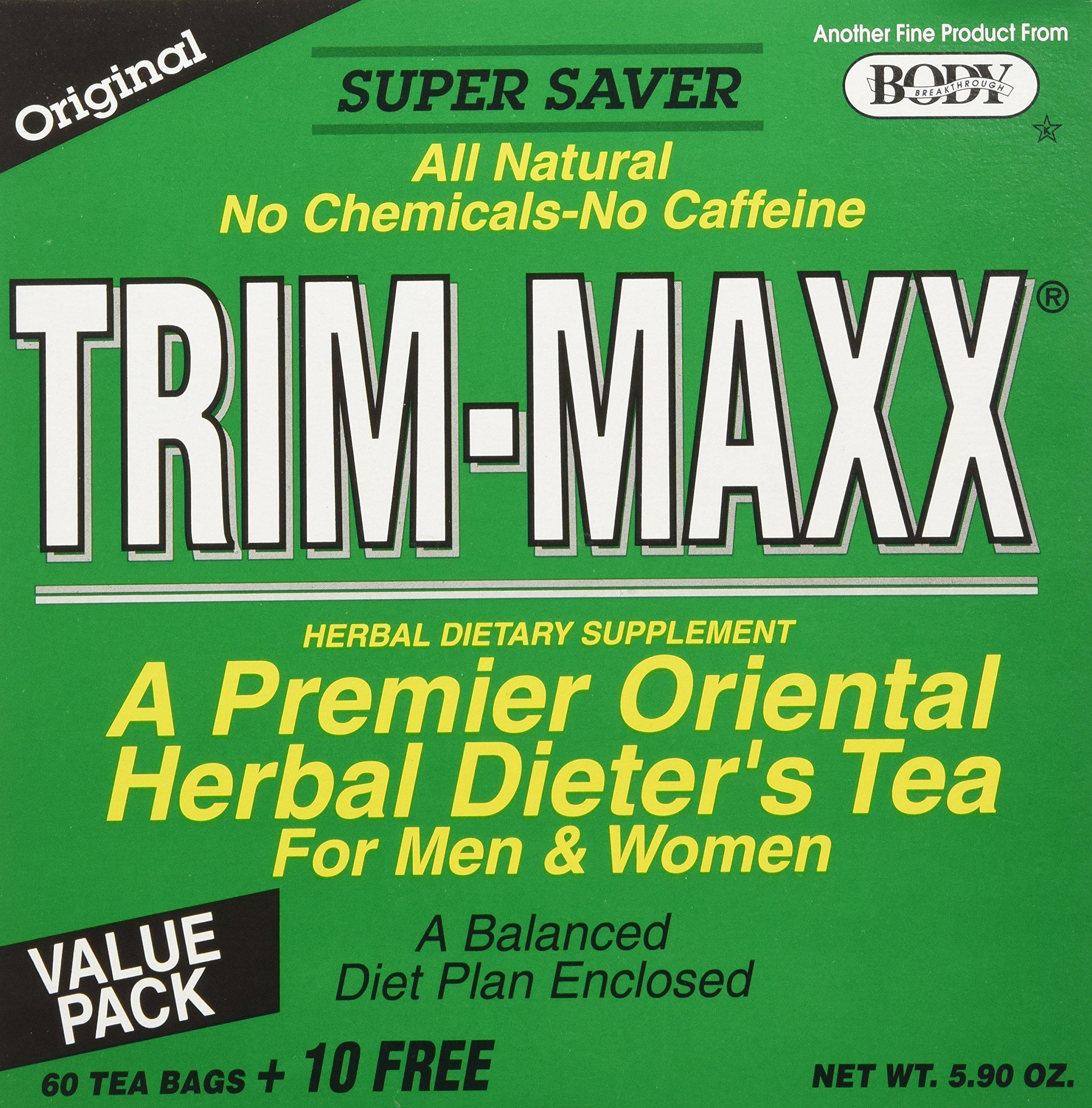 Body Breakthrough Body Breakthrough Trim Maxx Herbal Dieter's Tea, 60 Count