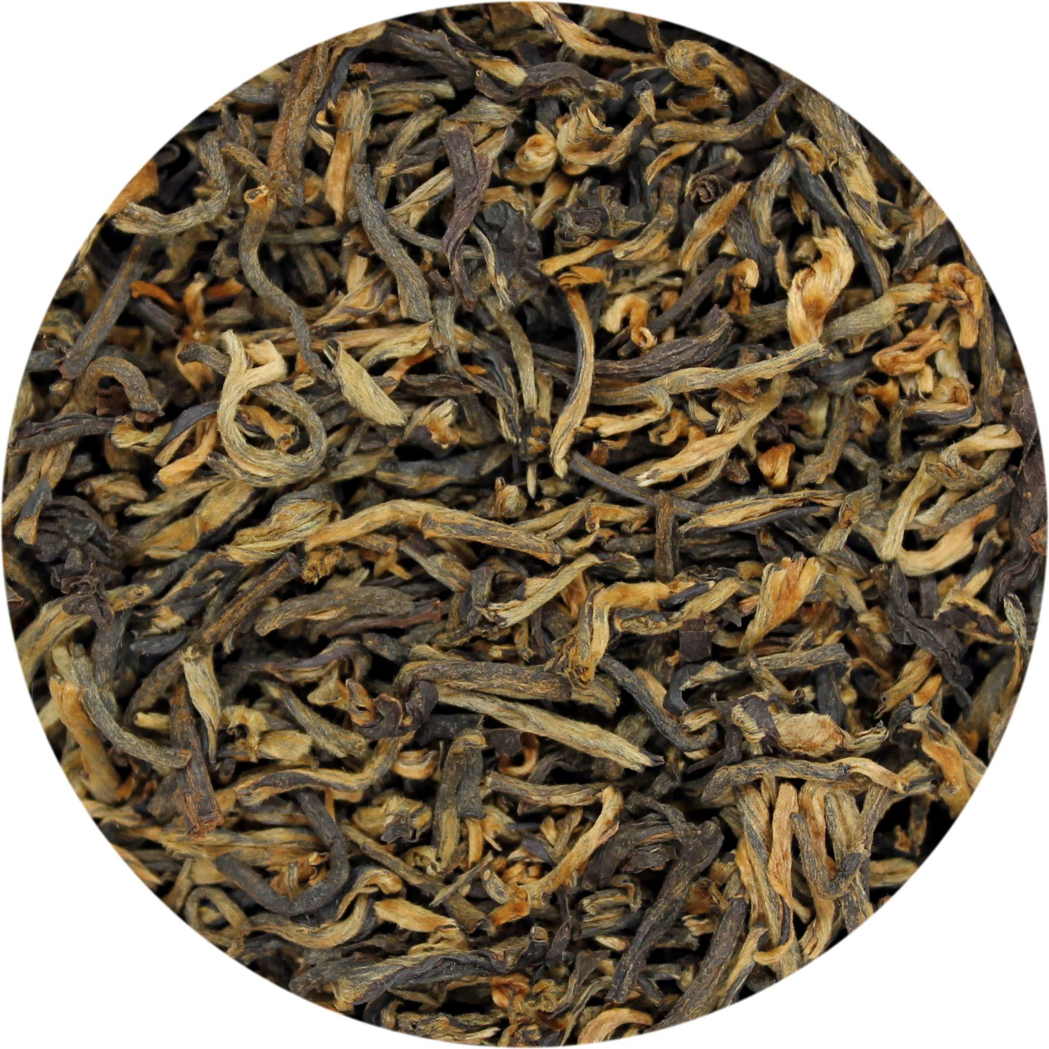 SpecialTea Company Special Tea Golden Monkey Superior Organic Black Tea, Loose Leaf, 3 Ounce