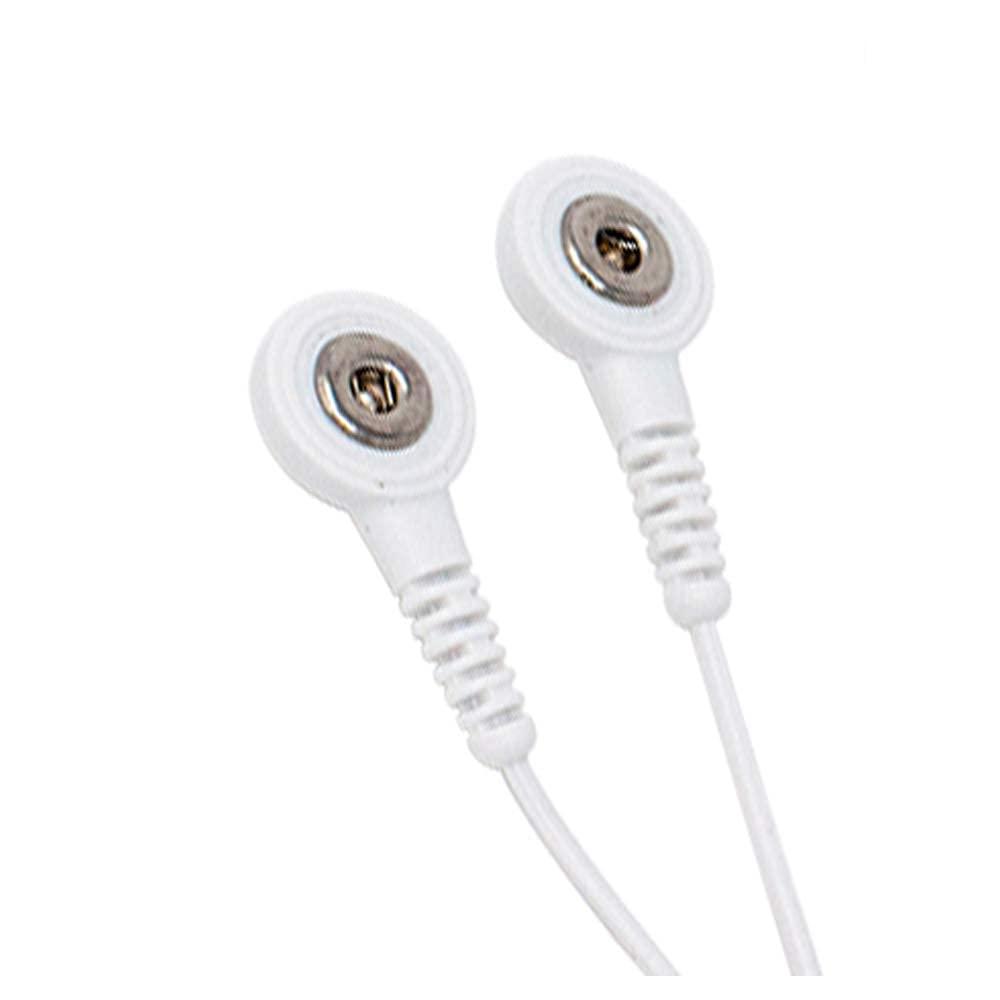 Discount TENS TENS Lead Wires Compatible with Omron Electrotherapy Devices with Snap Connectors. Replacement Lead Wires Compatible with Omron TENS Units: Max, Pro, Pocket. Discount TENS Brand.
