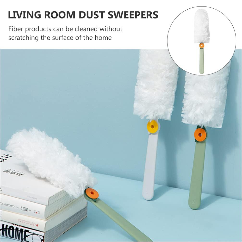 Veemoon Veemoon 1 Set Duster Table Brush Cleaning Dusting Brush Sofa Brush Cleaner Hand Dusting Tool Home Furniture Household Cleaning Tools Carbonate Manual to Rotate Bookshelf