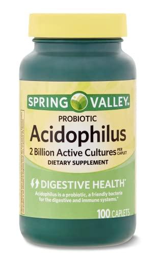 Spring Valley Spring Valley Probiotic Acidophilus 100ct Digestive Health