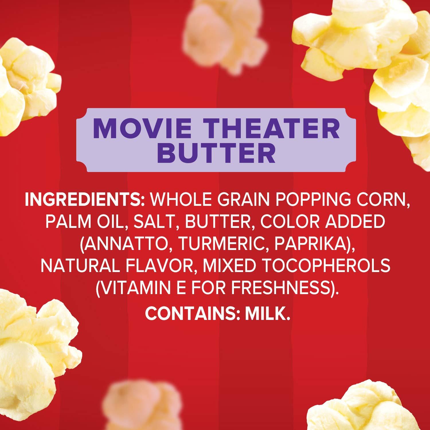Orville Redenbacher's Orville Redenbacher\'s Microwave Popcorn, Movie Theater Butter Flavor, 1.5 oz., 12-Count