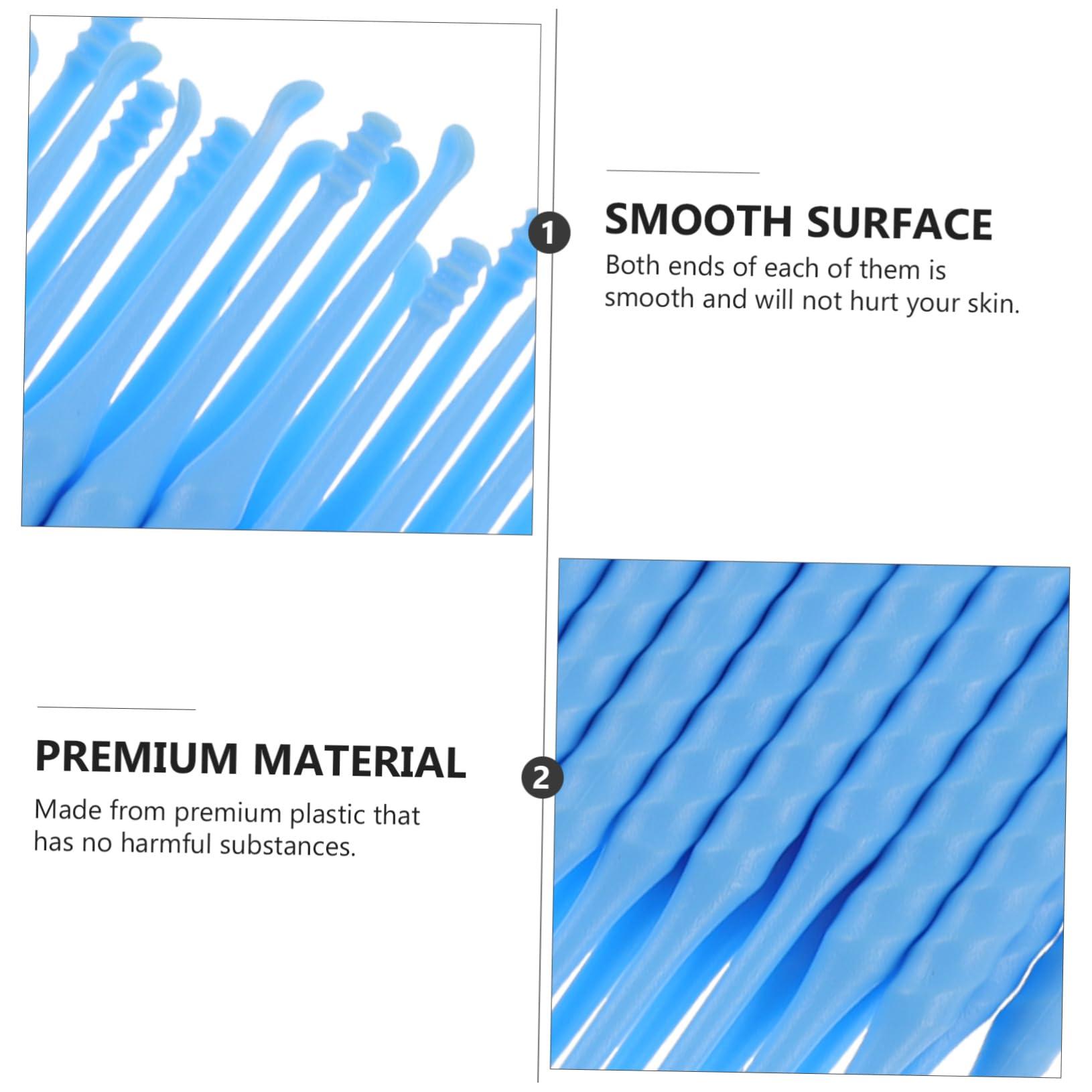 DOITOOL 30pcs Ear Pick Plastic Ear Cleaner Ear Stick Ear Wax Picker Ear Cleaning Kit Earwax Removal Picks Nose Piercing Kit Ear Brush Electric Tool Plastic Earpick Baby Portable Metal