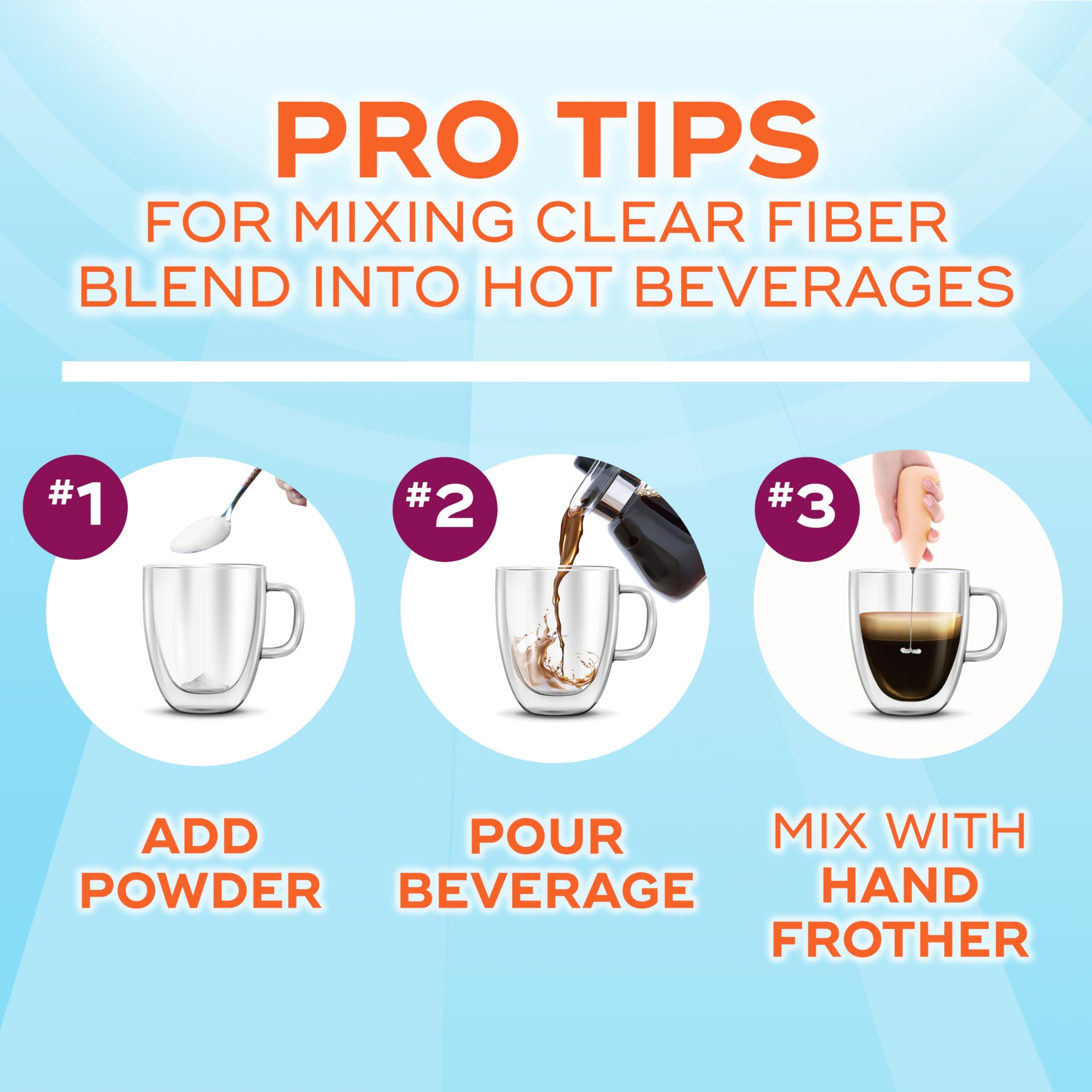 Metamucil Metamucil Fiber Supplement, Unflavored Clear Mixing Powder, No Grit, No Sugar Added, Plant Based Prebiotic Fiber Blend for Daily Digestive Health, 75 teaspoons