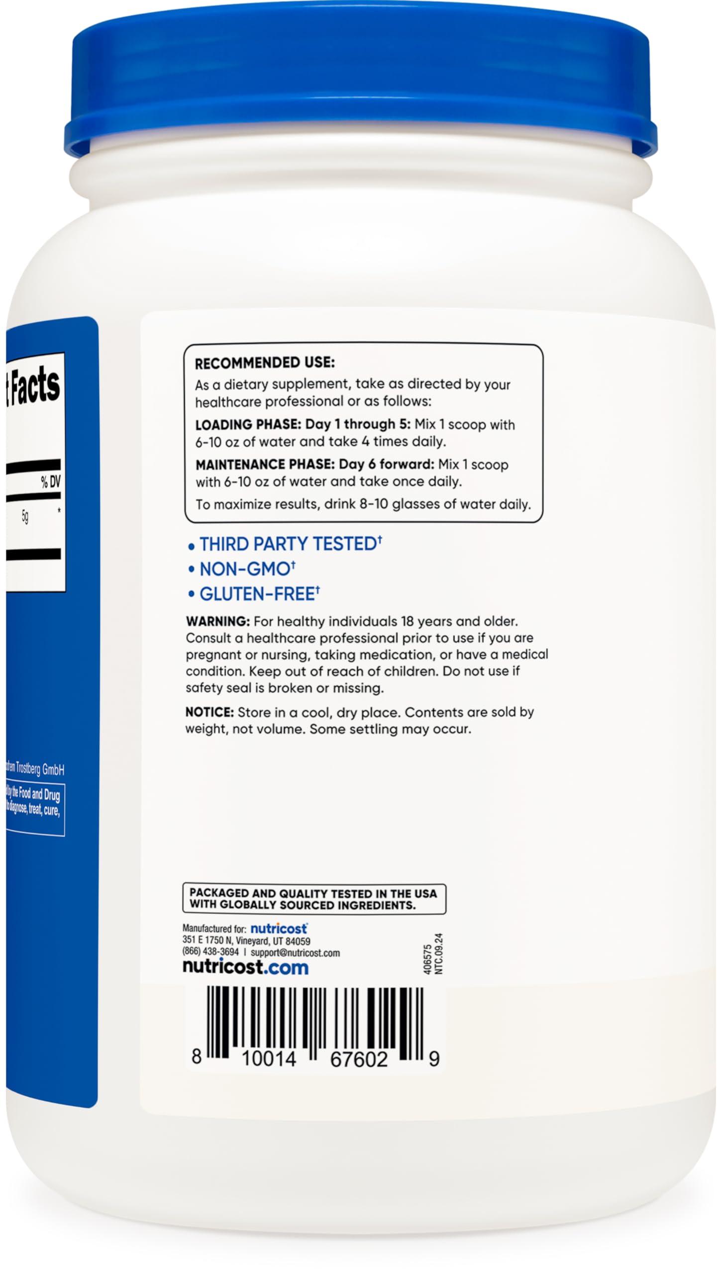 Nutricost Nutricost Creapure Creatine Monohydrate Powder 1KG