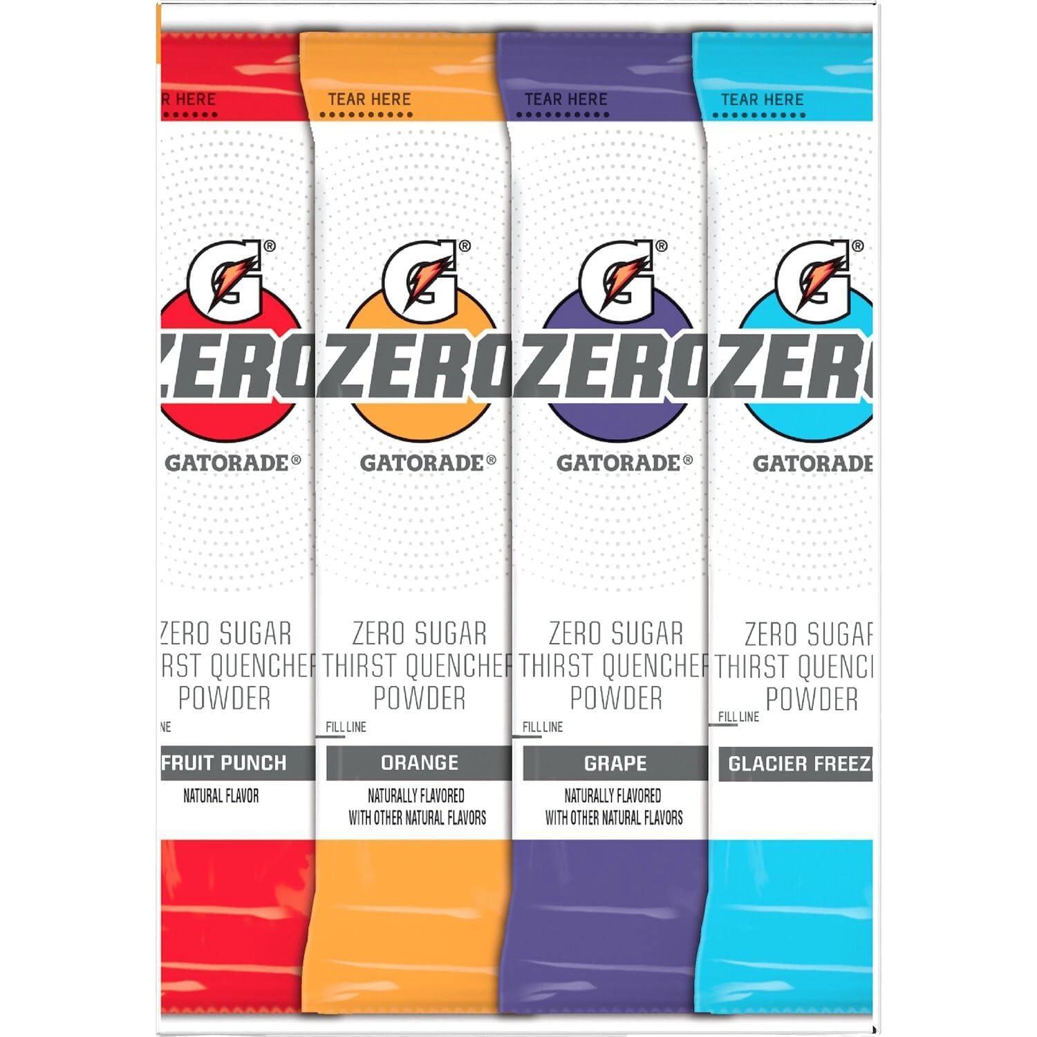 Gatorade Gatorade G Zero Powder Variety Pack - 40 count - Sugar-Free Hydration with Essential Electrolytes