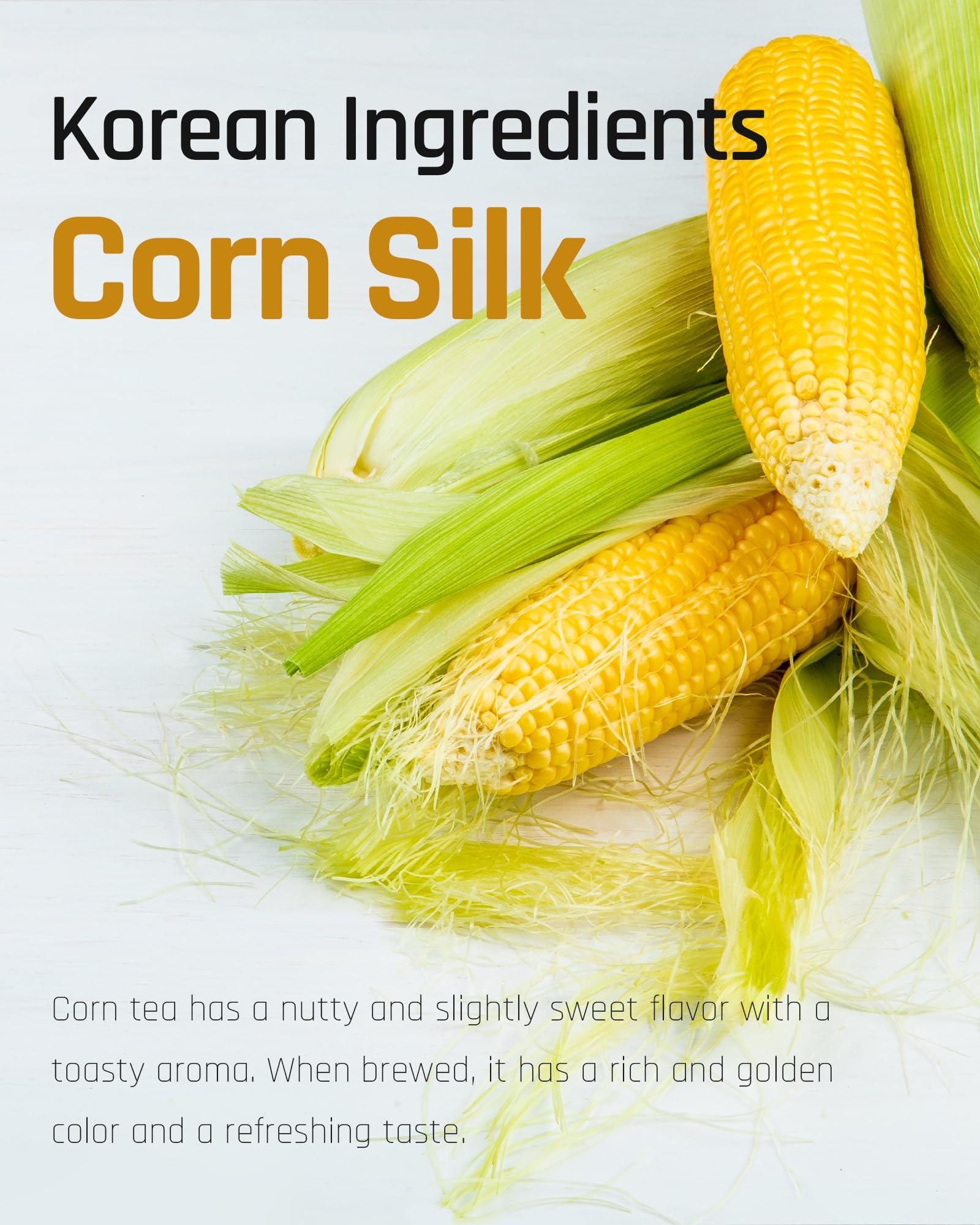 SSANGGYE Ssanggye Corn Silk Tea 1.3g X 40 Tea Bags Herbal Premium Tea Refreshing Savory Sweet Flavor 4 Seasons Made in Korea