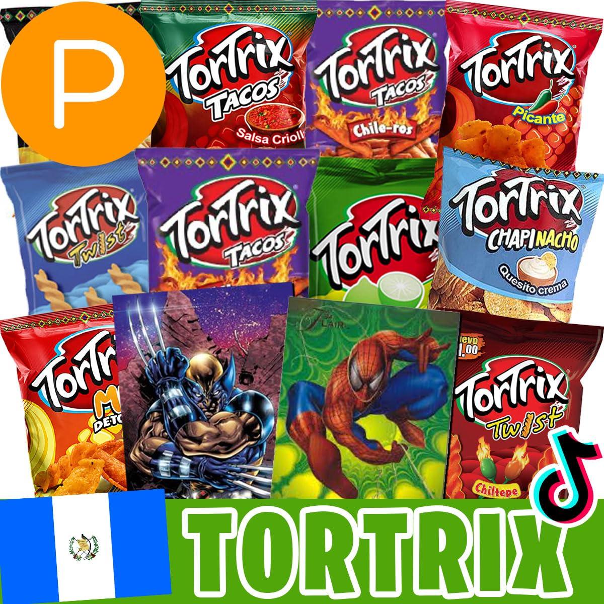 Charloo Charloo Tortrix Guatemala + FREE Gifts! - International Tortilla Chips - Tortrix Limon - Tortrix Chips - Guatemala Tortrix - Tortrix Tacos - Tortrix Twist - Tortrix Barbacoa - Tortrix Picante -
