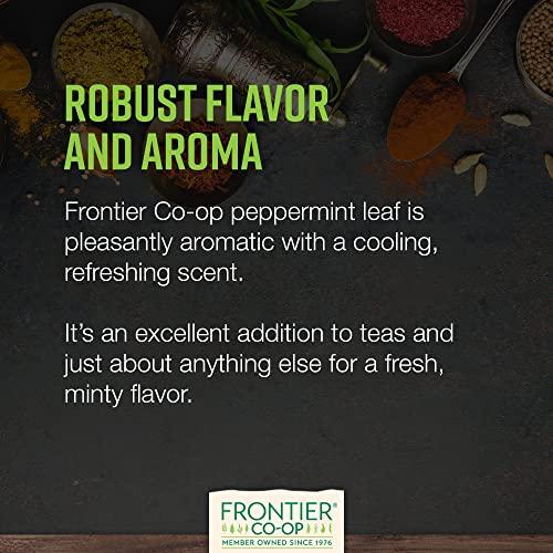 Frontier Co-op Frontier Co-op Bulk Peppermint Leaf, 1 Pound, Cut, Sifted Peppermint For Tea & Cooking, Cool, Refreshing Scent