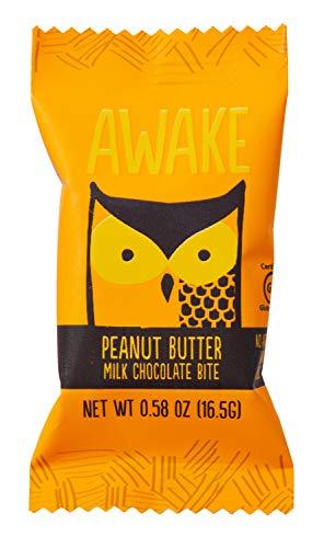 AWAKE Caffeinated Chocolate Awake Caffeinated Chocolate Energy Bites, Peanut Butter, 300 Count