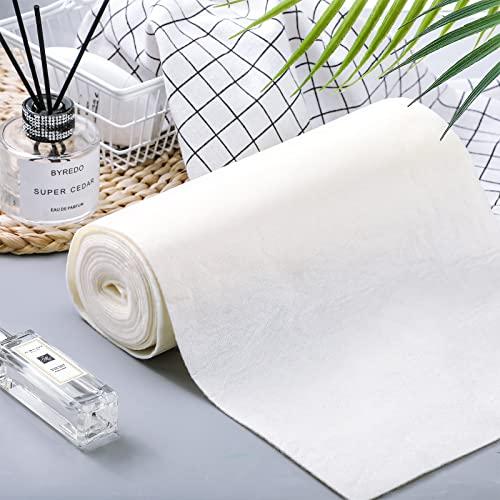 Jutom Skinfold Dry Sheet, Soft Absorbent Pads with Silver Ions, Disposable Incontinence Pads Non Chafing for Women Men Elderly Adult Skin Management (12.47 ft)