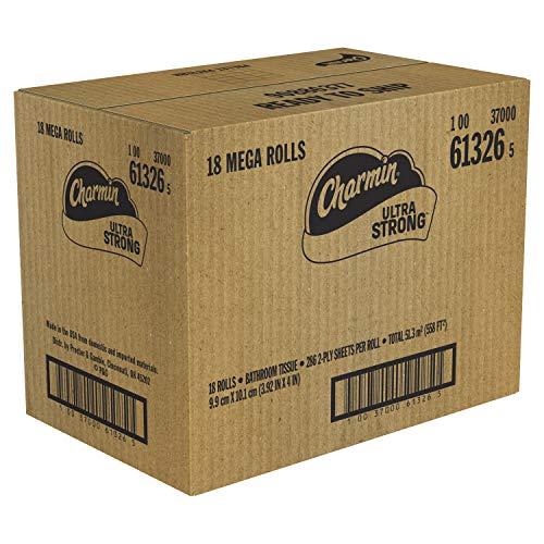 Charmin Charmin Ultra Strong Toilet Paper 18 Mega Rolls, 286 Sheets per roll