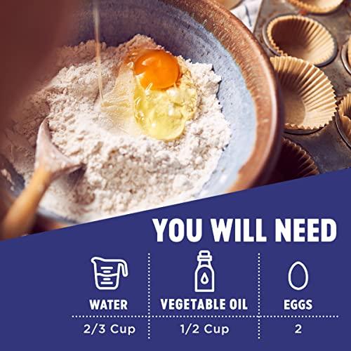 Krusteaz Krusteaz Wild Blueberry Muffin Mix, Includes Wild Blueberries Can, 17.1 oz Box