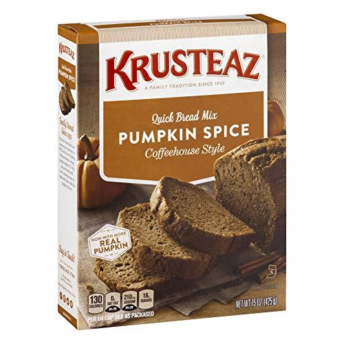 Krusteaz Krusteaz Pumpkin Spice Quick Bread Mix, 15.0-Ounce Boxes (Pack of 12)