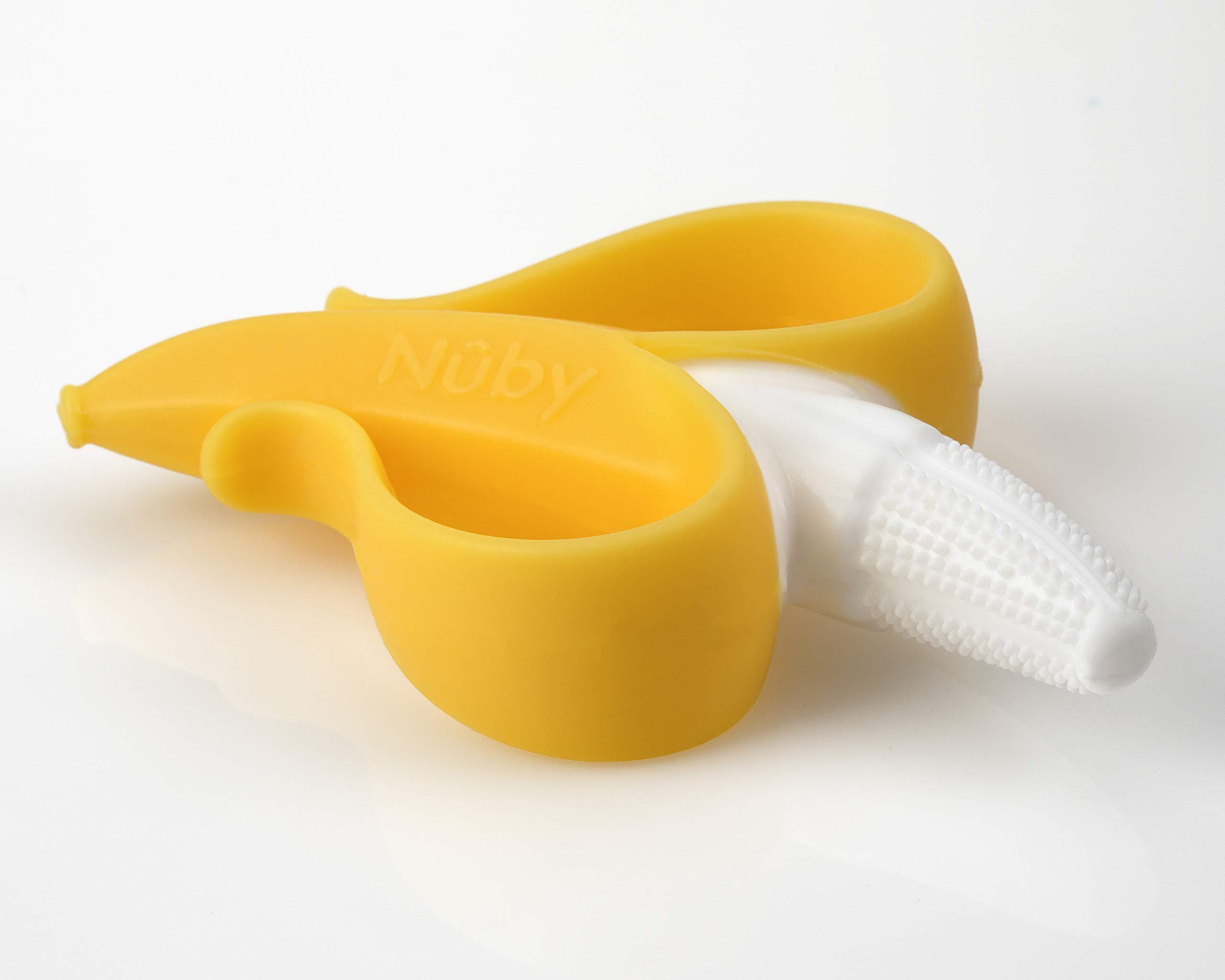 Nuby Nuby Nananubs Banana Massaging Teether, Yellow (Pack of 16)