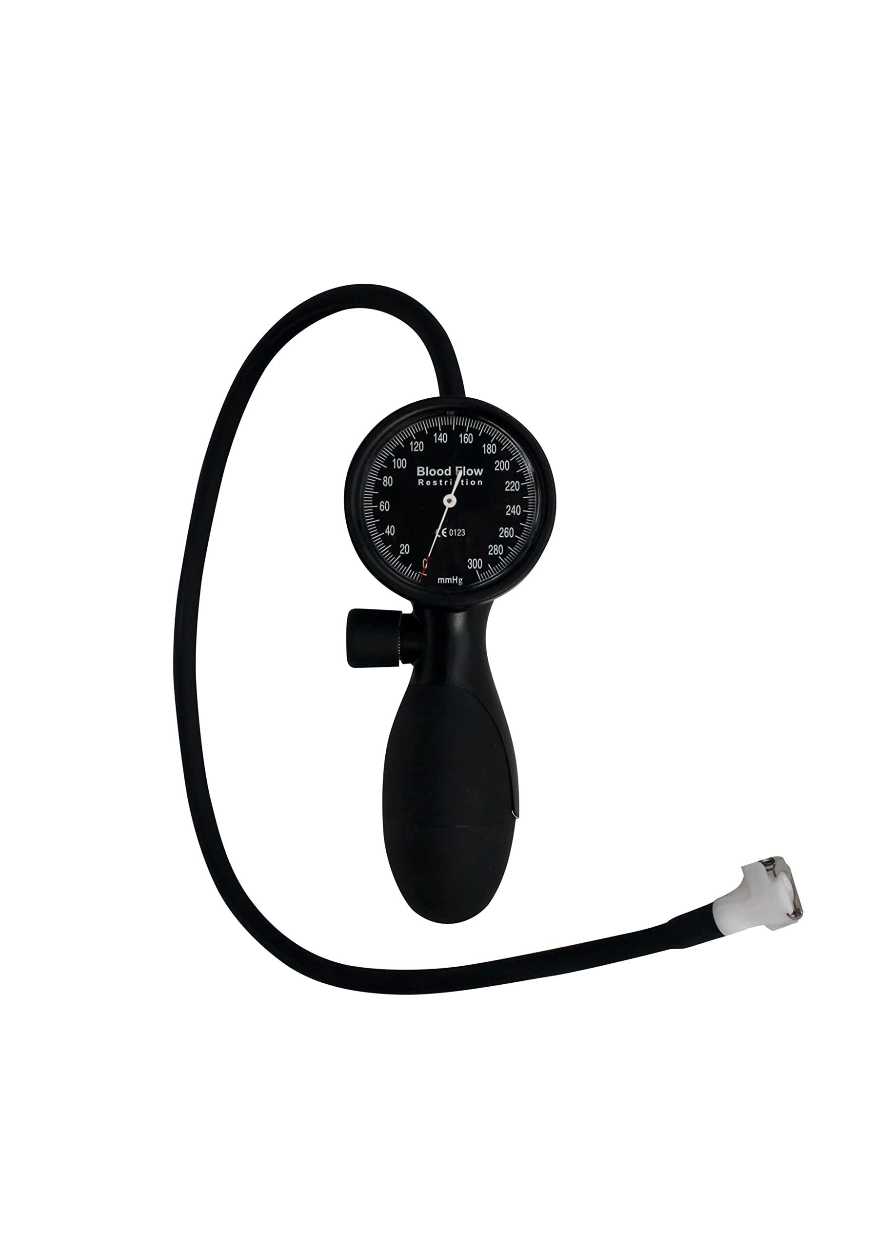 BFR Therapy Blood Flow Restriction Cuffs (BFR) Training Therapy Occlusion Restriction Cuffs with mmHg Monitor and Pump