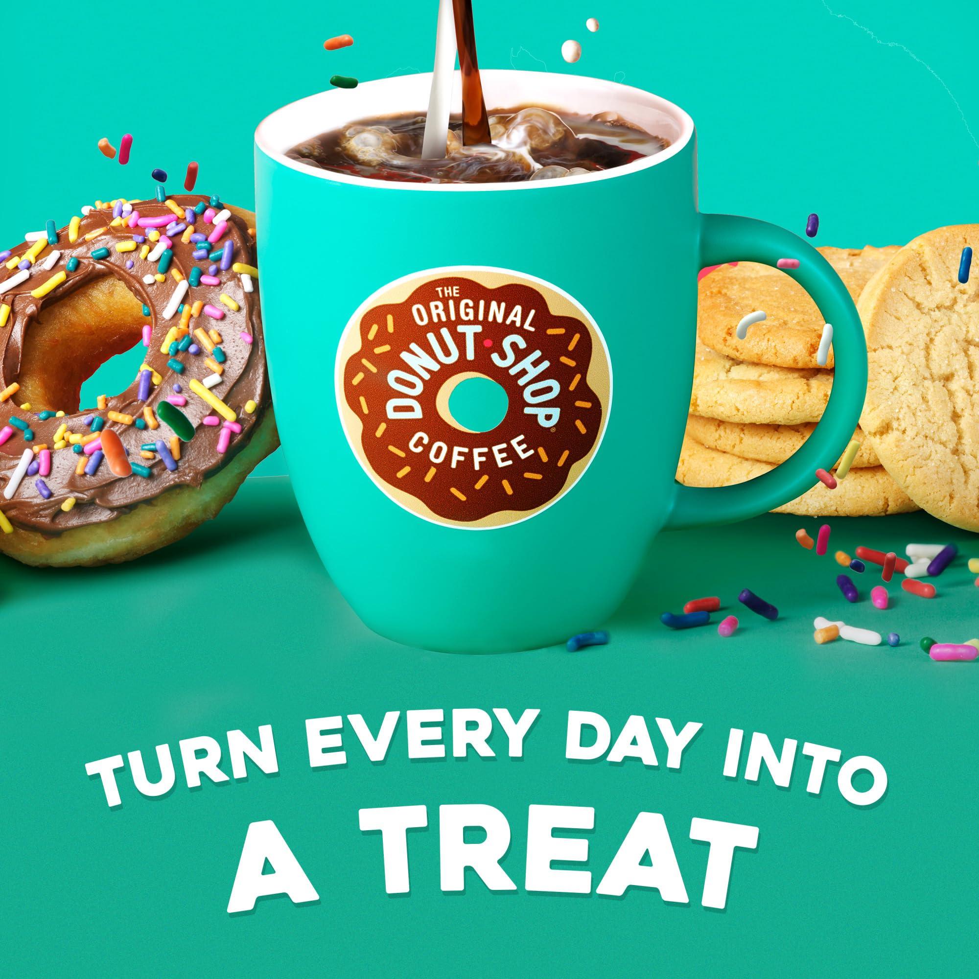 The Original Donut Shop The Original Donut Shop Regular, Keurig Single Serve K-Cup Pods, Medium Roast Coffee, 60 Count, (6 Packs of 10)