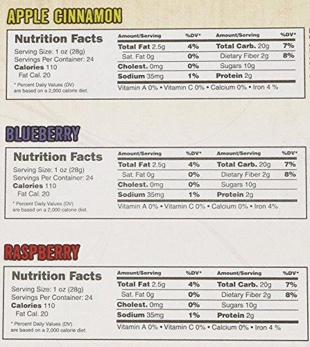 GetMeSnacks.com Gluten Free Non-GMO Healthy Bar and Cookie Variety Pack (30 Count)