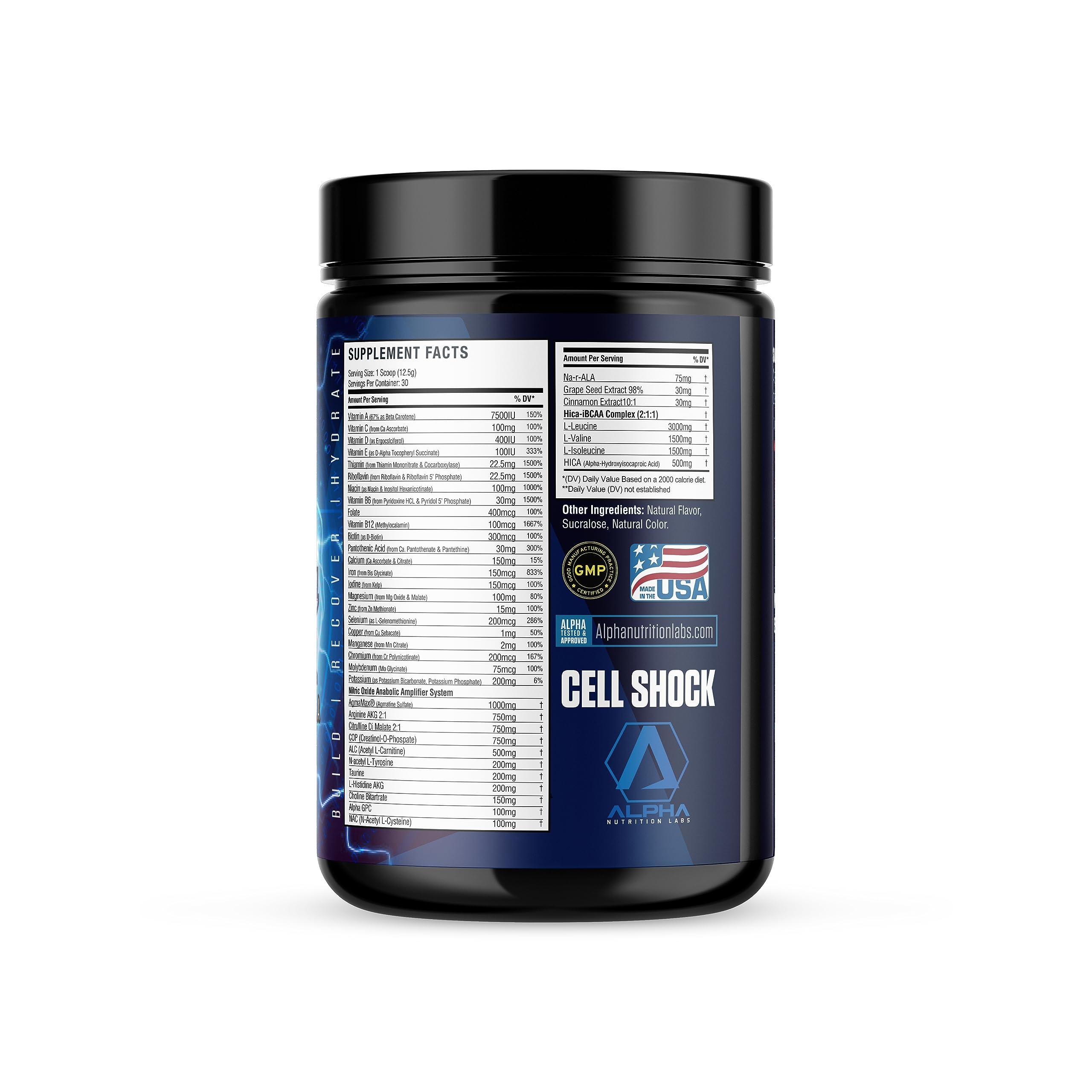 Alpha Nutrition Labs Alpha Nutrition Labs Cell Shock Intra/Post Workout (Grape)