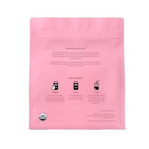 Chamberlain Coffee Chamberlain Coffee Fluffy Lamb Vanilla Cold Brew Bags - XL Cold Brew Bags - Premeasured, Ready to Brew, Cold Brew Coffee Packs - Contains 4 XL Cold Brew Bags, Makes 4 Cups of Coffee Per Bag