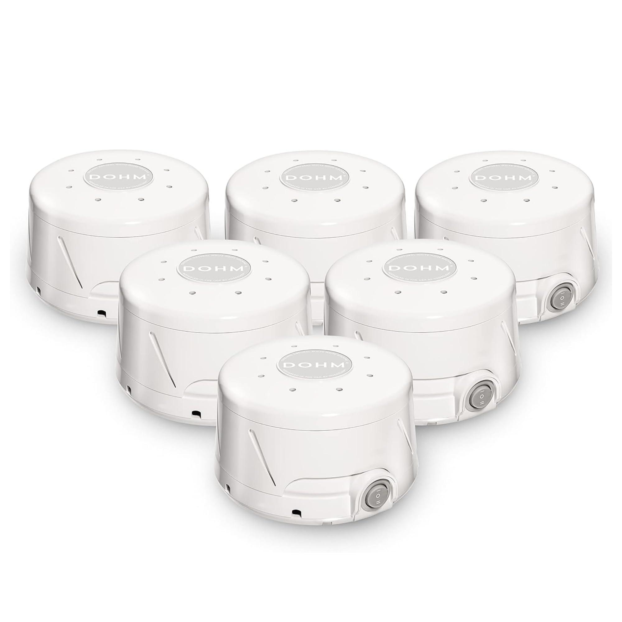 YOGASLEEP Yogasleep Dohm Classic (6 Pack) The Original White Noise Sound Machine, Soothing Natural Sounds from a Real Fan, Sleep Therapy for Adults & Baby, Noise Cancelling for Office Privacy & Meditation