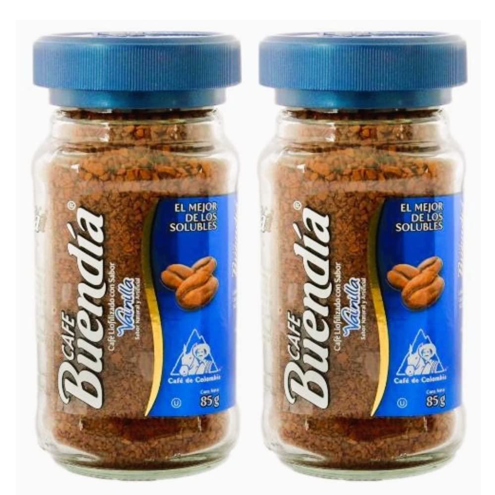 No Applicable Buendia Instant Coffee Vanilla 100% Colombian Coffee (2 pack) (2.9 oz each) - Cafe Instantaneo Vainilla Cafe Colombiano Colombian Coffee