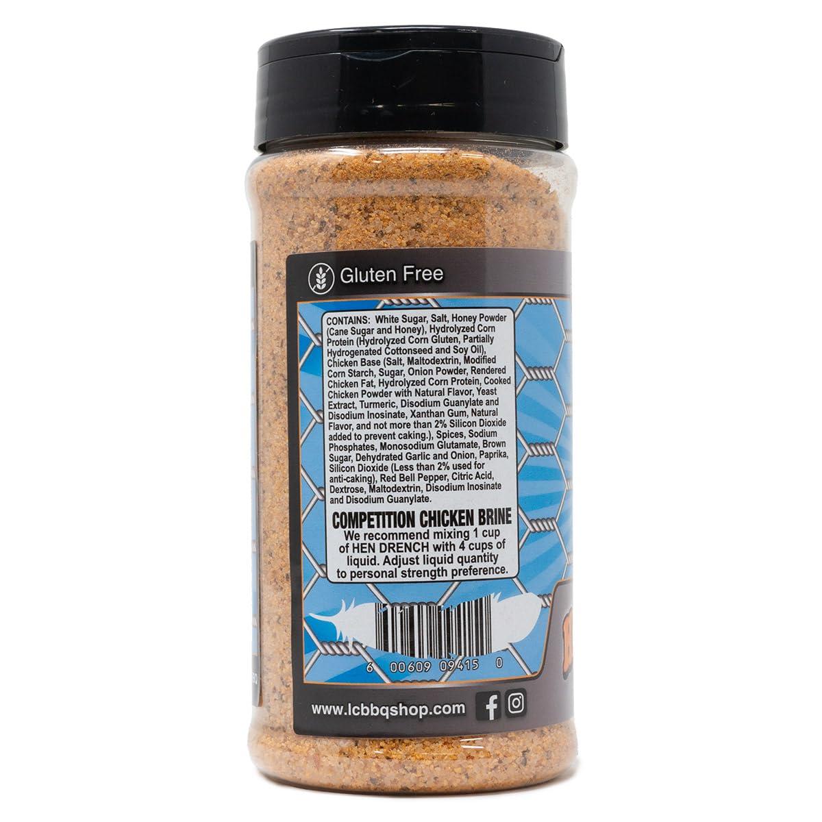 LC BBQ LC BBQ Hen Drench Competition Chicken Brine 12oz
