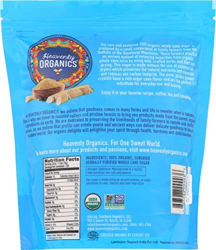 Heavenly Organics HEAVENLY ORGANICS Organic Whole Cane Sugar, 20 OZ