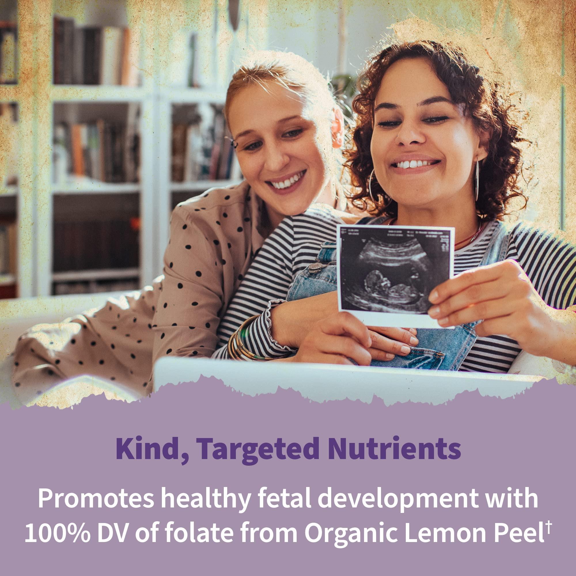 Garden of Life Garden of Life Organics Prenatal Vitamin: Folate for Energy & Healthy Fetal Development & - Dr. Formulated Probiotics Once Daily Prenatal - Acidophilus and Bifidobacteria Probiotic Support