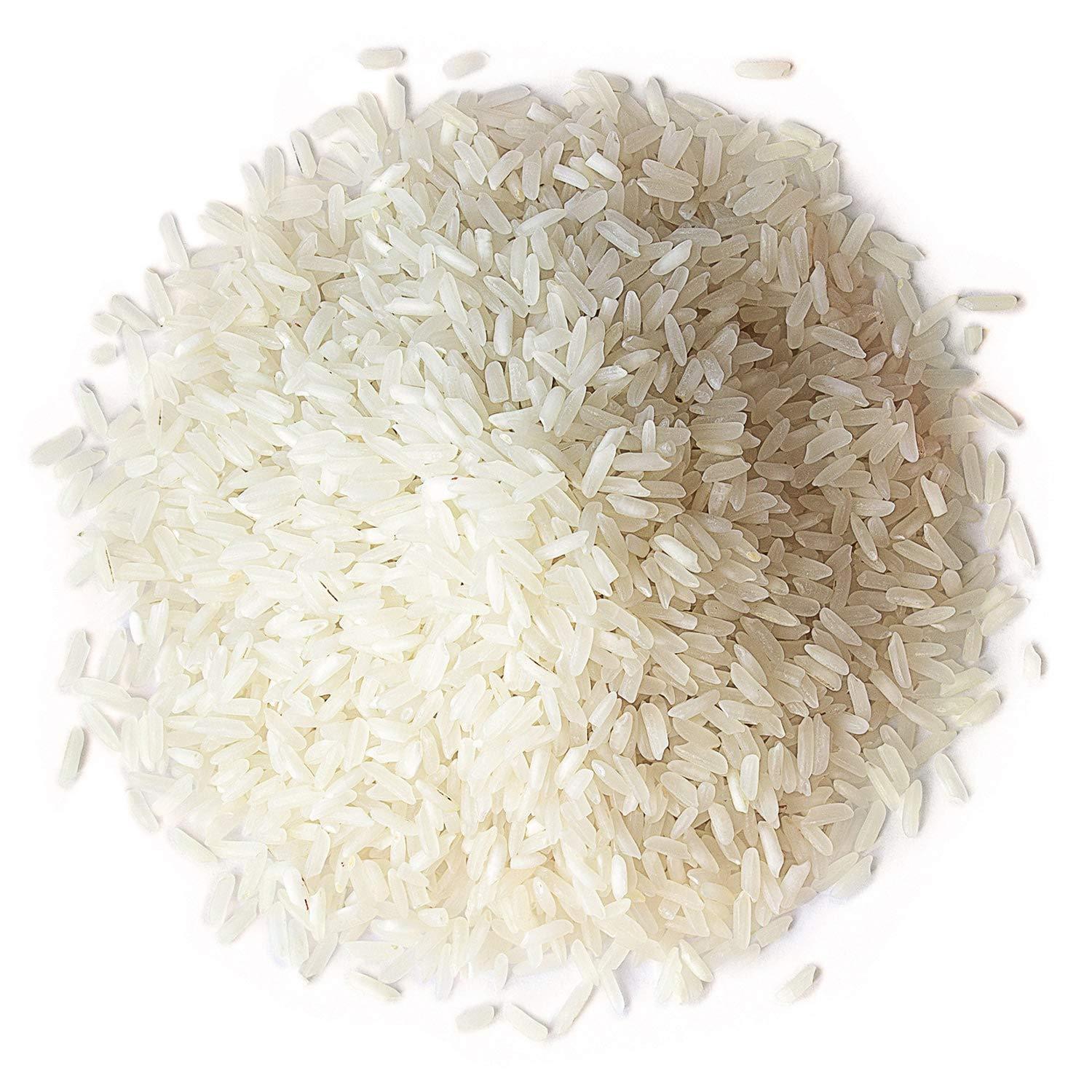 Food to Live Food to Live Organic Long Grain White Rice, 5 Pounds Non-GMO, Vegan, Kosher. Easy to Cook. Stays Separate and Fluffy. Low in Fat. Contains Iron. Perfect for Stuffing, Pilafs, Salads.