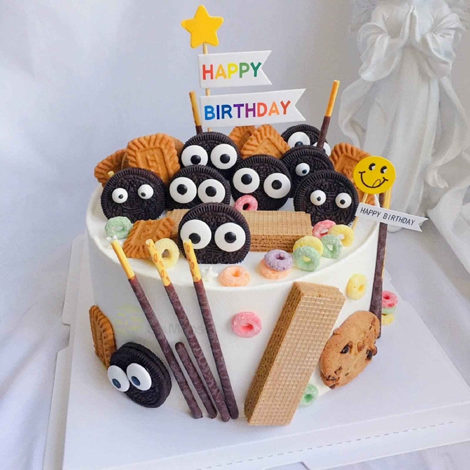 SE SI&MOOS Large Edible Eyes for Decorating Large Candy Eyes Big Edible Eyes Large Eyeball Sprinkles Large Candy Eyeballs Edible Large Googly Eyes Kosher Christmas Cookie Decorations 2.65 OZ with Tweezers