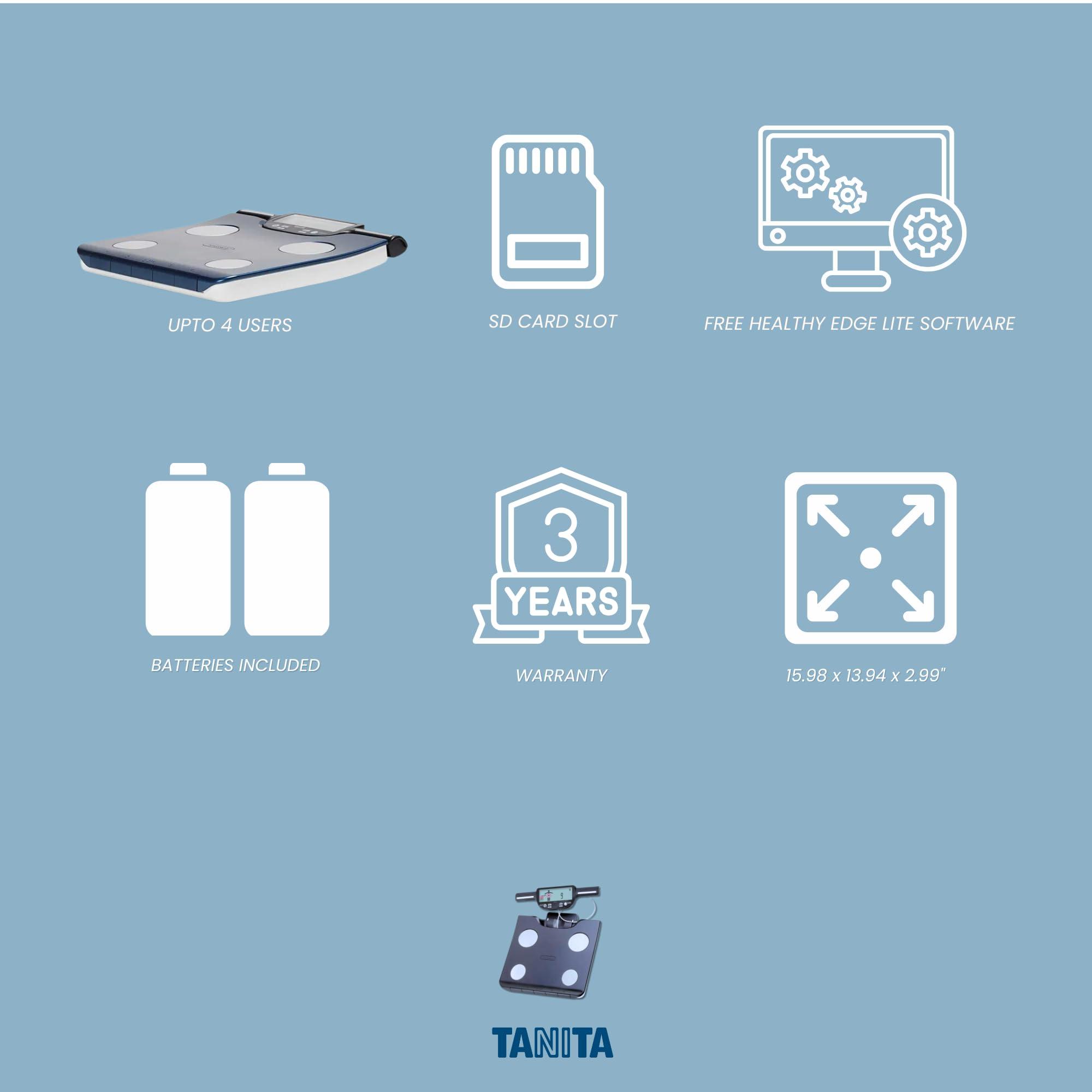 TANITA TANITA BC-603 FS FITSCAN SEGMENTAL Body Composition Monitor with SD Card