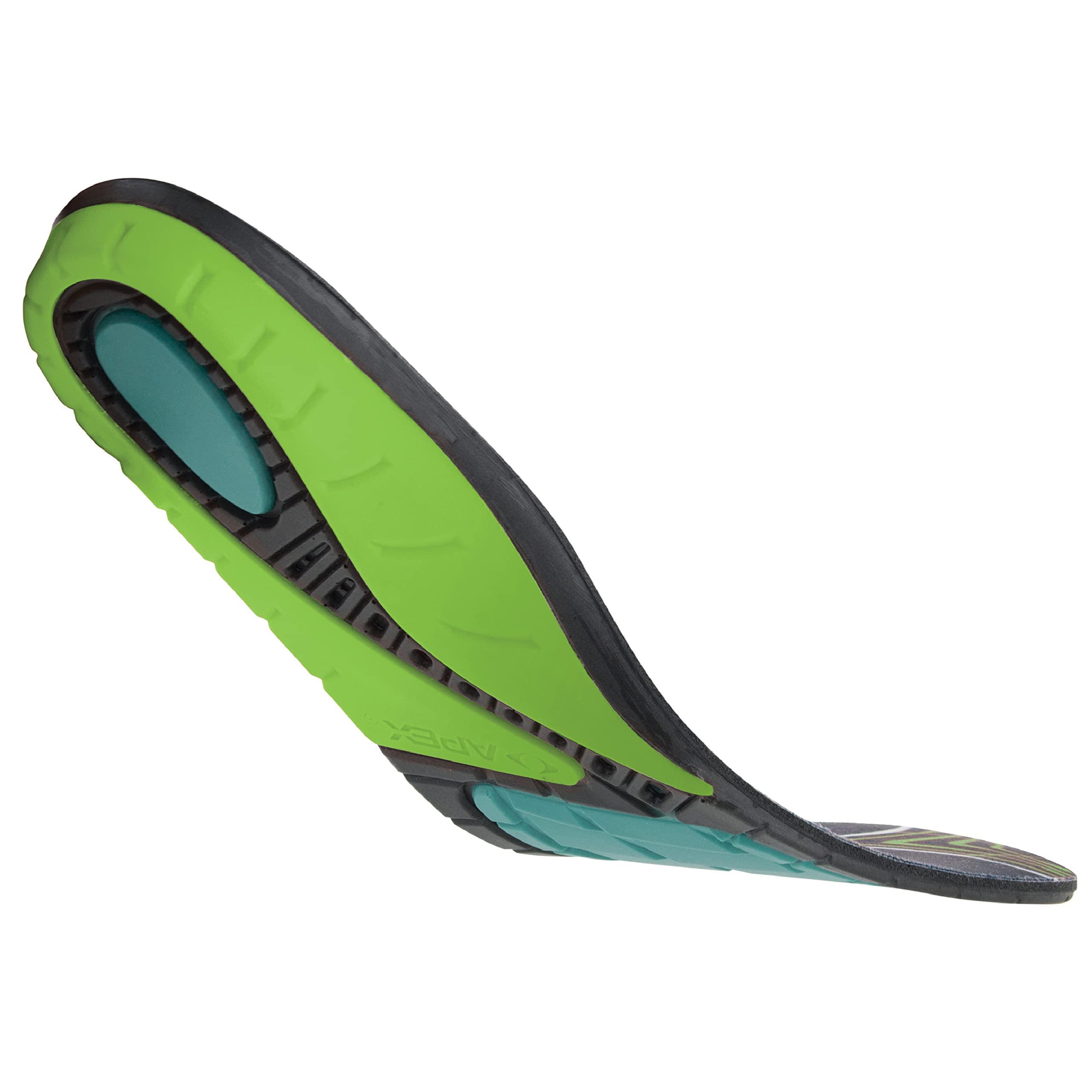 A-Wave A-Wave Apex Orthotics For Low- Me Firm: Green - G: Women 12.5-13 / Men 11.5-12