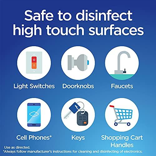 Clorox Clorox Disinfecting Wipes Value Pack, 3x 75ct Crisp Lemon and Fresh Scent Canister and 3x 75ct Easy Pull Moisture Seal Pack