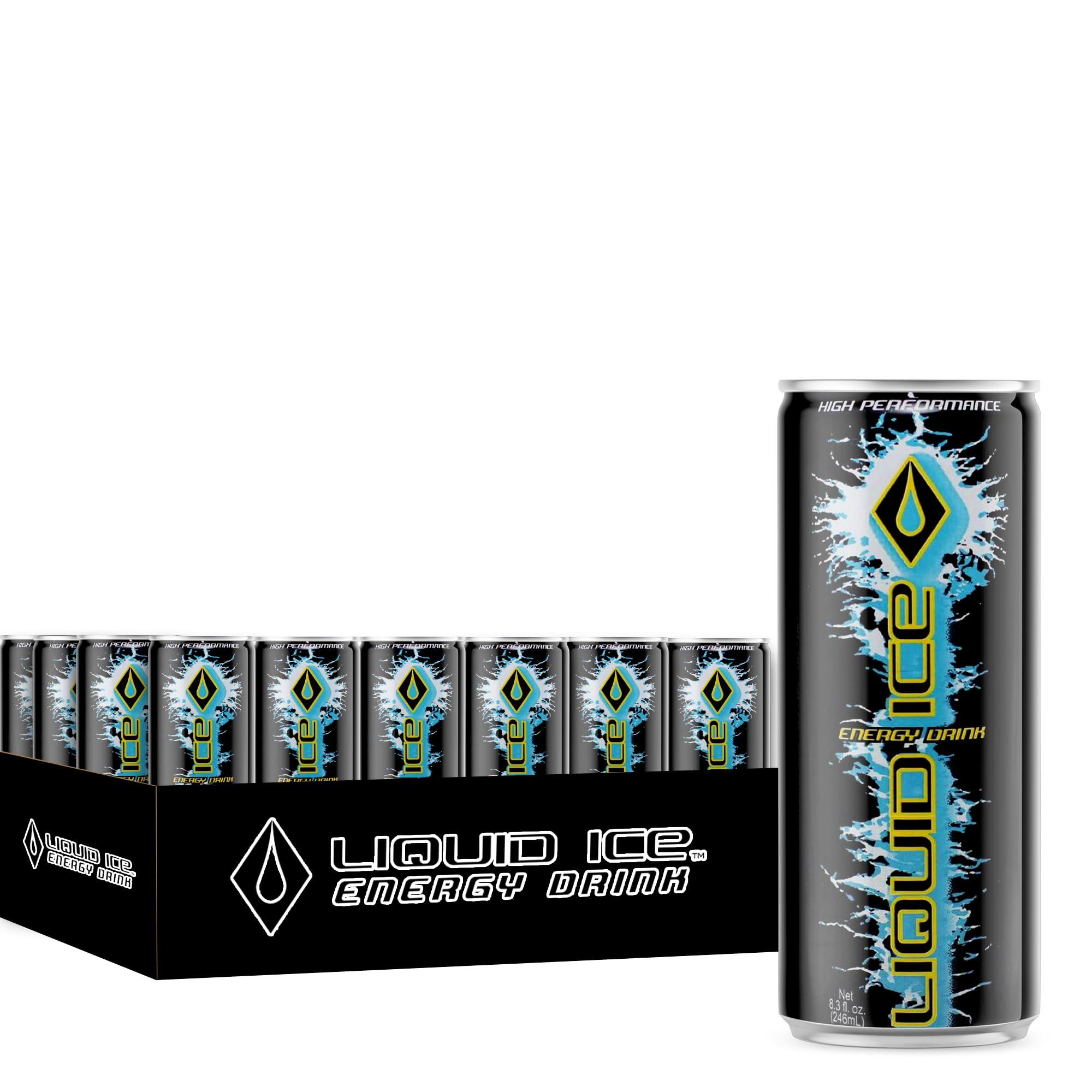 Liquid Ice Liquid Ice Energy Drink - Supreme Classic (8.3 Fl Oz, 24 Count)