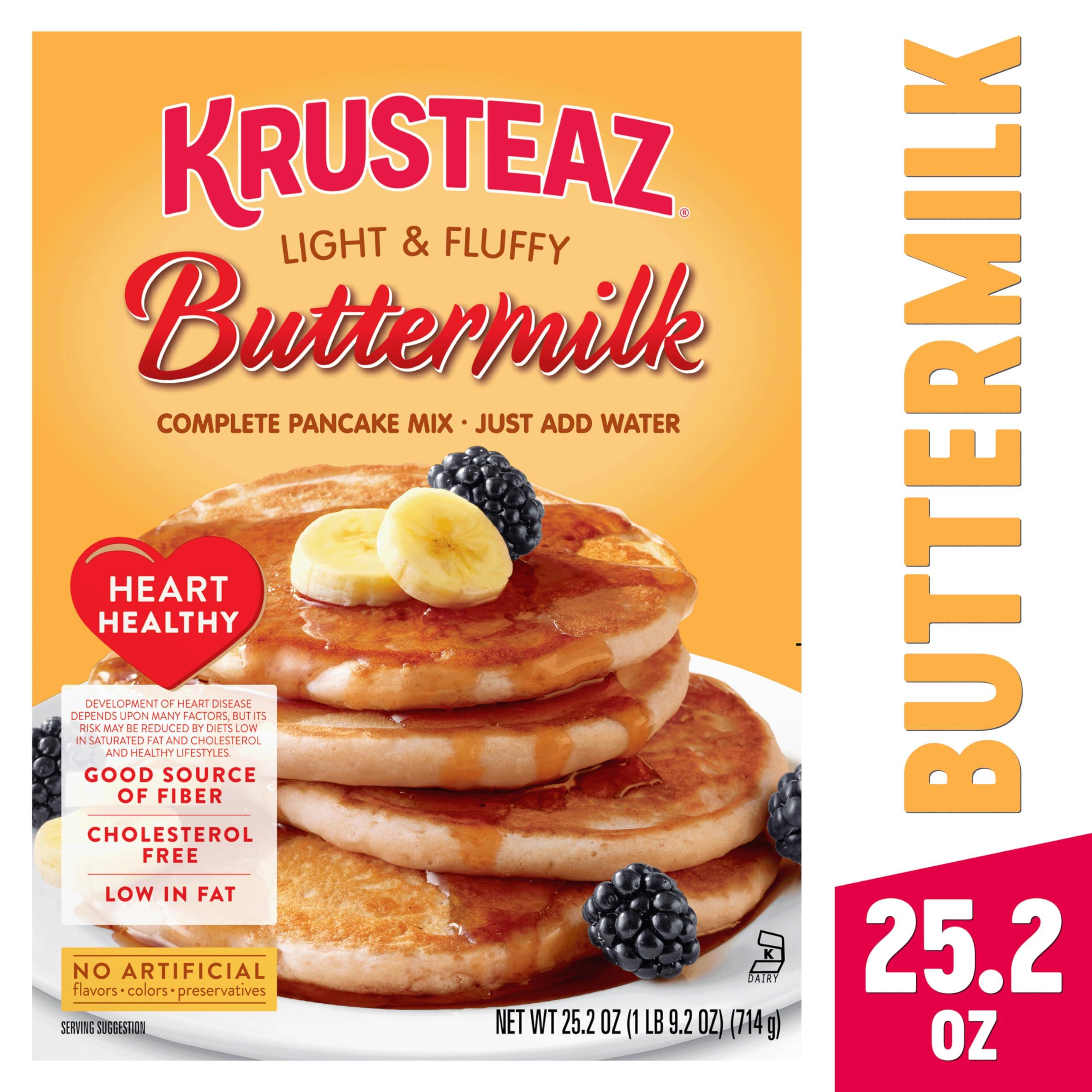 Krusteaz Krusteaz Heart Healthy Pancake, 25.2 Oz