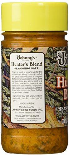 Johnny's Johnnys Fine Foods Seasoning Salt Hunter, 8.5 oz