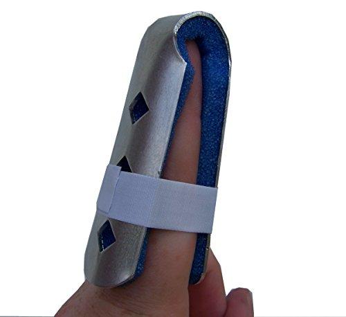 Alpha Medical Alpha Medical Fold Over Finger Splint/Finger Cot/Jammed Finger Brace (x-Large)