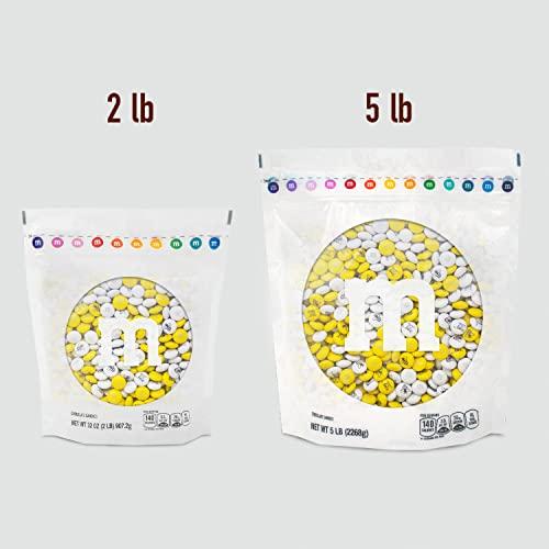 M&M'S M&MS Meant To Bee Milk Chocolate Candy - 2lbs of Bulk Candy for Engagement Party, Wedding Favors, a Chocolate Gift Box and More
