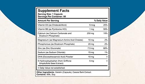 NuBest Grow Power Height Growth - Powerful Height Growth Formula for Children (10+) & Teens - Supports Healthy Height Growth, Overall Health with Calcium, Vitamin D3, Phosphorus, Magnesium & More - 6 Pack