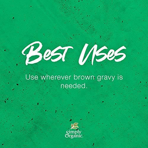 Simply Organic Simply Organic Vegetarian Brown Gravy Mix, Certified Organic, Vegetarian, Gluten-Free | 1 oz