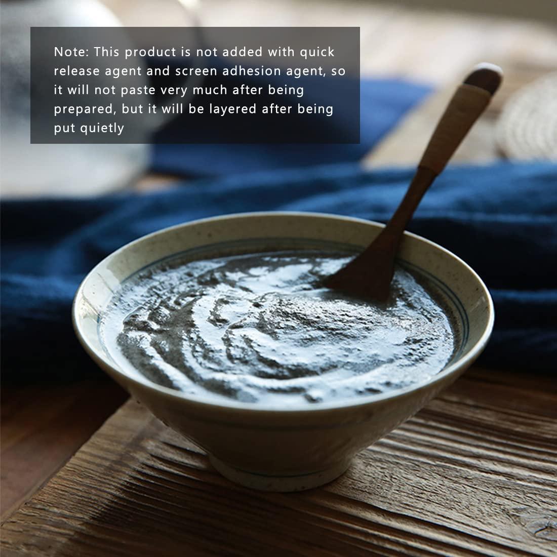 SPFLAUFR Black Sesame Powder (14.1ounce) pure black sesame paste100% Black Sesame Seeds Powder, No Sugar,400gram