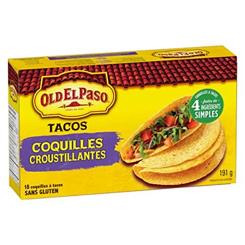 Old El Paso Old El Paso Gluten Free Taco Crunchy Shells (18pk) 191g/6.7 oz {Imported from Canada}