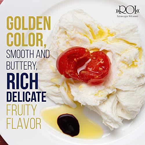 ROI ROI Pesto Sauce - Vegan Pesto - Fresh Ligurian Basil Pesto and ROI Ligurian Italian Extra Virgin Olive Oil First Cold Pressed - Cucina Olive Oil